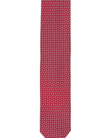 Red Tie 100% Silk